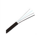 G652 G657a1 Flat Optical Cable , 1-12 Core Fiber Optic Drop Wire