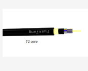 72 Core Aerial 150m Fiber Optic Cable , ADSS Outdoor Communication Fiber Optic Cable