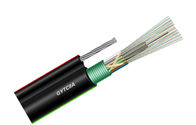 48 Core Outdoor Armored Fiber Optic Cable , GYTC8A Communication Fiber Optic Cable