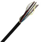 HDPE Air Blown Micro Cable , Outdoor 144 Core Fiber Optic Cable