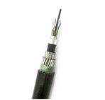 Waterproof G652d Fiber Optic Cable , GYTA333 Armored Cable Outdoor Use