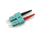 250um Fiber Optic Cable Connectors , LC APC SC Fast Connector