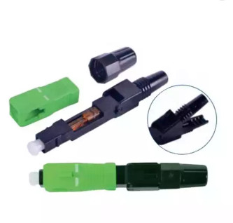 YTTX Green Blue Field Assembly Optical Fast Connector SC APC UPC Single Mode