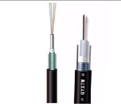 YTTX GYXTW G652d 8 Core Fiber Optic Cable Single Mode Light Weight