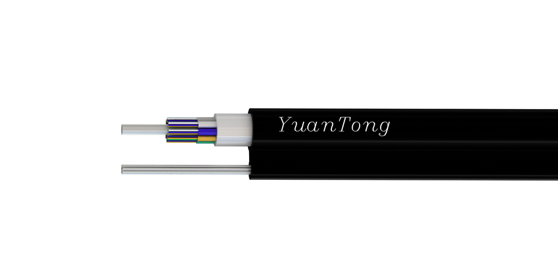 YTTX GYTC8A/GYTC8S 6 12 24 36 42 48 72 144 Core aerial figure 8 fiber optic cable