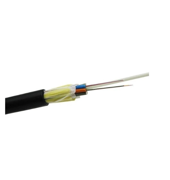 2-36 core Span 100 M PE AT jacket sheath G652D Single jacket outdoor ADSS Fiber Optical Cable
