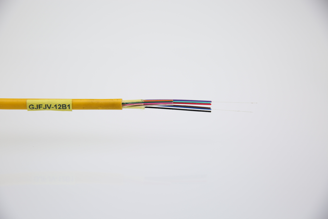 Simplex GJFJV/GJFJH Indoor Multi-Mode Fiber Optic Cable G657a OM1 OM2 OS1 OS2 Tight Buffer Fiber