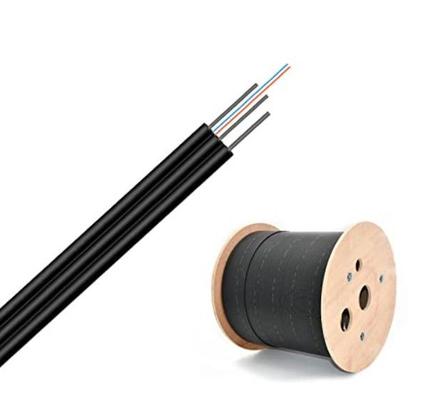 Outdoor FTTH Drop Cable with G.657 Fiber Non-Metallic Reinforcement and LSZH Sheath for Butterfly Optical Cable GJYXFCH-1B6a2