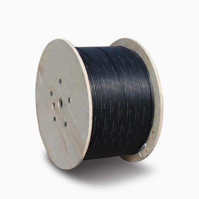PE Sheath Steel Wire Armored GYTA53 Direct Buried Fiber Optic Cable with 12.2-19.7mm Diameter
