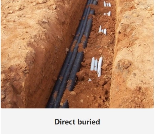 High Crush Resistance Direct Bury Fiber Cable Installation Aluminum Alloy Armored Cable GYTA53
