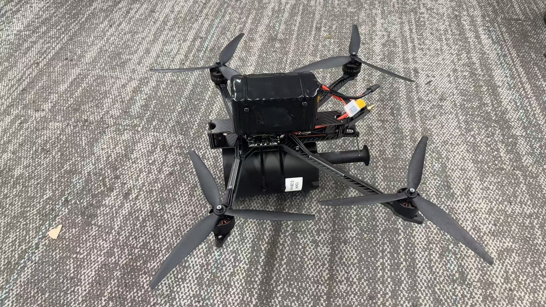 Professional FPV Fiber Quadcopter Drone Ready To Fly 30km/rool Ultra Light Weight - High Tensile Strength-Internal To External Wiring