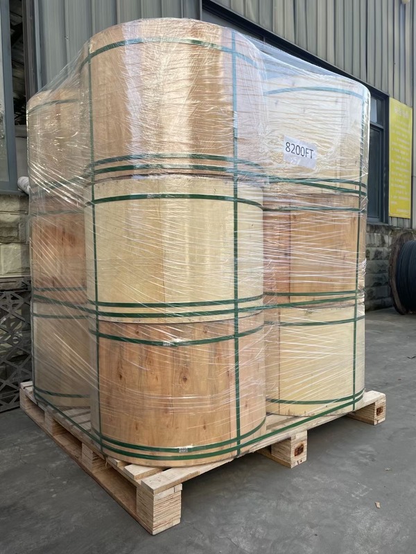 48 Core Outdoor Armored Fiber Optic Cable GYTZA with Aluminium PE Sheath Corrosion Resistant and Water-Blocking