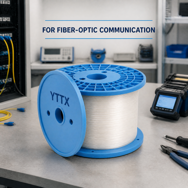 FPV Fiber SM fiber G657A1 50/60KM  Tensile 60-70N Ultra-low loss attu