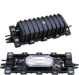 Waterproof FTTH 48 Core Fiber Splice Enclosure Box Wall Type