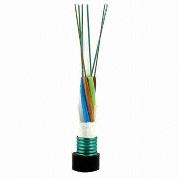 GYTS Direct Bury Fiber Optic Cable , 12-72 Outdoor Armored Fiber Optic Cable