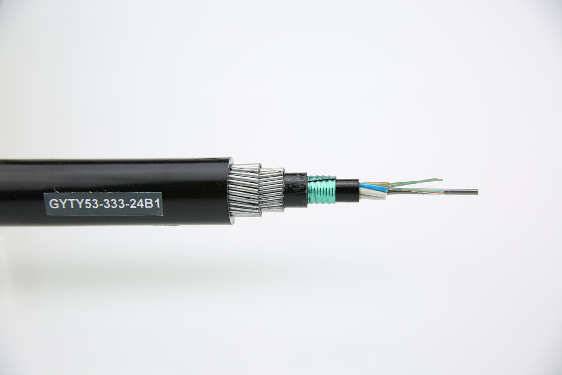 Gyty54 Anti Rodent Fiber Optic Cable 2-72core Outdoor Use