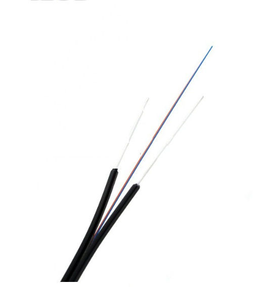 Four Core Steel Rod Indoor FTTH Drop Cable G657a2 GJXH OEM Service