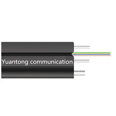 4 Core Frp Outdoor FTTH Drop Cable Aramid Yarn Non Metallic