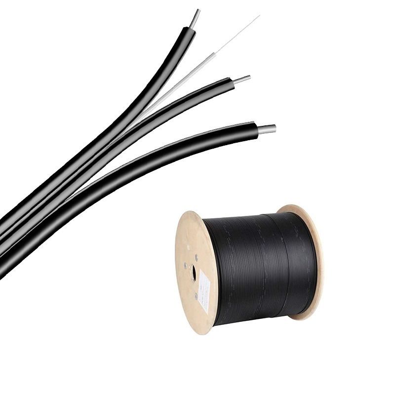 4 Core Frp Outdoor FTTH Drop Cable Aramid Yarn Non Metallic