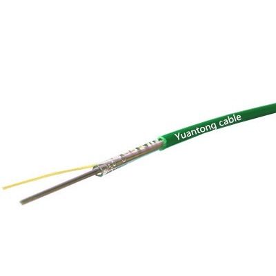 24c Stranded Air Blown Micro Cable G657a1 Fiber No Gel Black color
