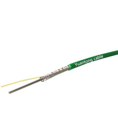 HDPE Air Blown Micro Cable , Outdoor 144 Core Fiber Optic Cable