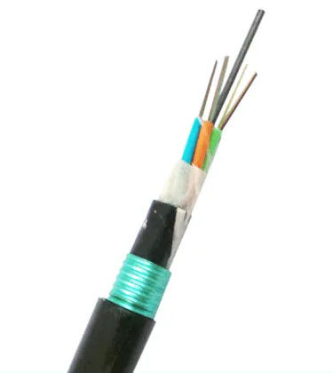 PBT Corrugated Steel Tape Outdoor Armored Fiber Optic Cable GYTY53