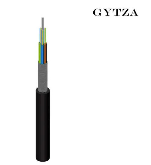 GYTZA 12 Core Armoured Fiber Optic Cable , TLC Outside Armoured Cable