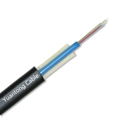 4 Core Frp Flat Round Loose Tube FTTH Fiber Drop Cable Outdoor Use