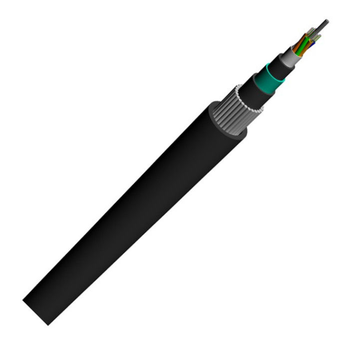 CCC 24 Core Armoured Fiber Optic Cable GYTA33 Single Steel Wire