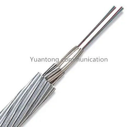 Composite Om4 OPGW Fiber Optic Cable 48 Core For Low Grade Lines