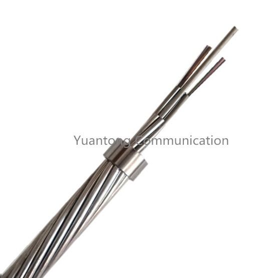 Composite Om4 OPGW Fiber Optic Cable 48 Core For Low Grade Lines