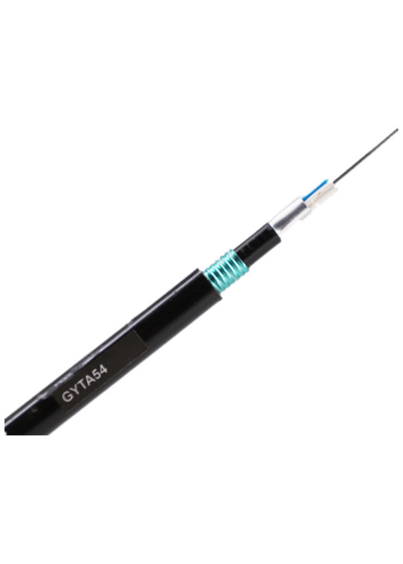 48 Core Direct Burial Single Mode Fiber Cable , GYTA54 Outside Plant Fiber Optic Cable
