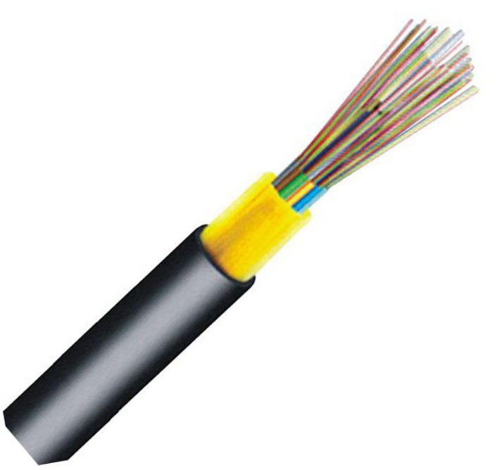 Stranded ADSS Fiber Optic Cable 12 Core All Dielectric Self Supporting