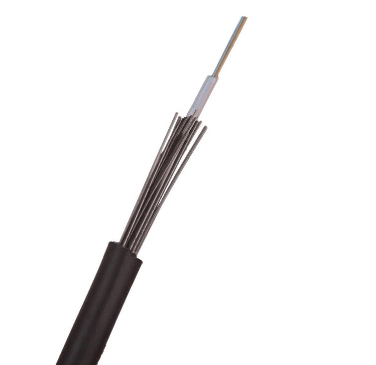 PE Sheath 12 Core Anti Termite Cable , GYXTY04 Overhead Cable Laying