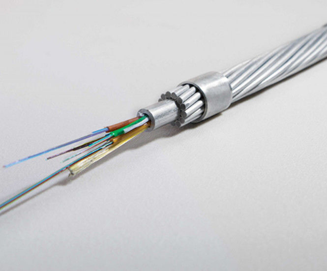 52 Core Multiple Loose Tube OPGW Fiber Optic Cable Single Mode