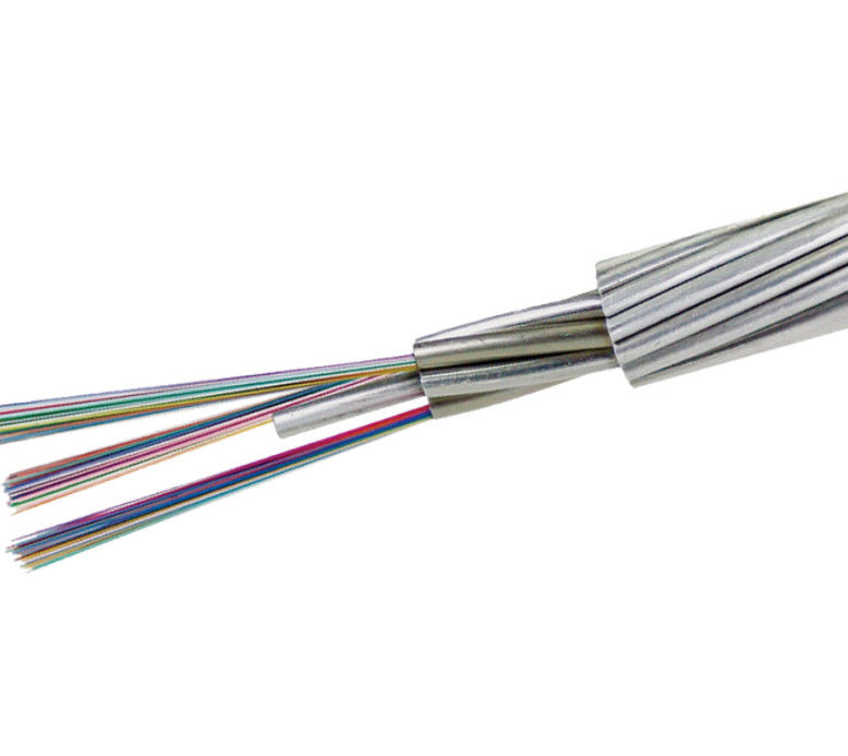 52 Core Multiple Loose Tube OPGW Fiber Optic Cable Single Mode