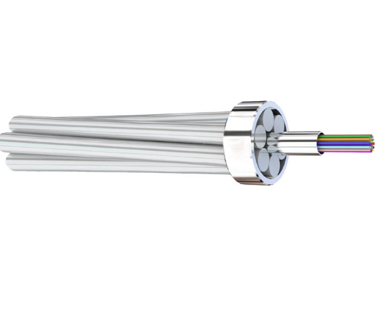 Ground Wire 30 Core OPGW Fiber Optic Cable Overhead Aerial Use