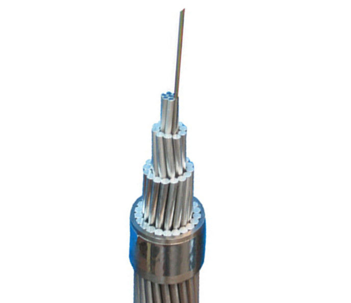 Overhead Aerial OPGW Fiber Optic Cable 12 Core Single Mode Uni-Tube