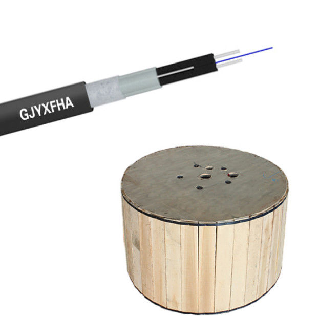 GJYXFHA Direct Burial Fiber Optic Cable 4 Core PE LSZH Sheath