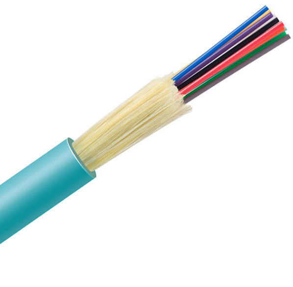 GJFJV 24 Core Indoor Fiber Optic Cable Non Armoured Aramid Yarn