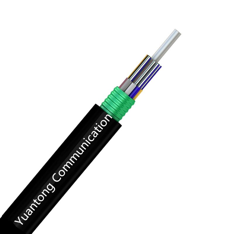 UV-stabilized Jacket Duct Fiber Optic Cable for Aerial Use with Customizable Options