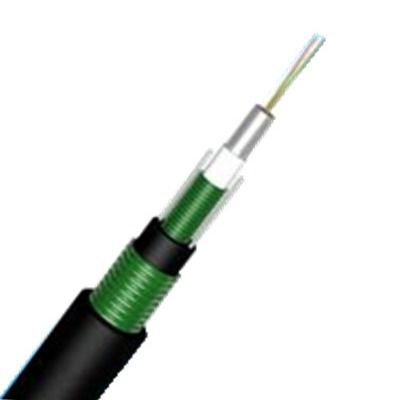 GYXTW54 24 Core Duct Fiber Optic Cable Longitudinal Corrugated Steel Tape