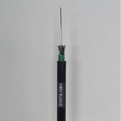 GYXTS G652d Single Mode 12 Core Fiber Optic Cable YTTX Outdoor