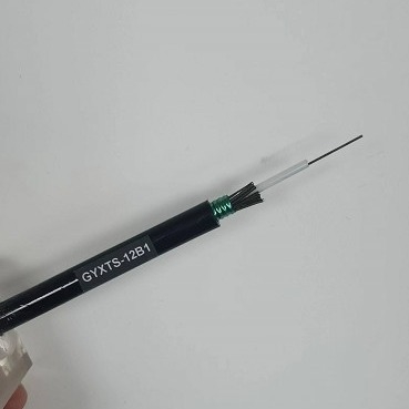 GYXTS G652d Single Mode 12 Core Fiber Optic Cable YTTX Outdoor
