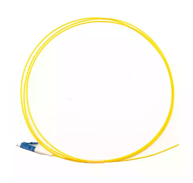 LC UPC APC Single Mode 0.9mm FTTH Optical Fiber Pigtail PVC LSZH 1.5m LC/Pc