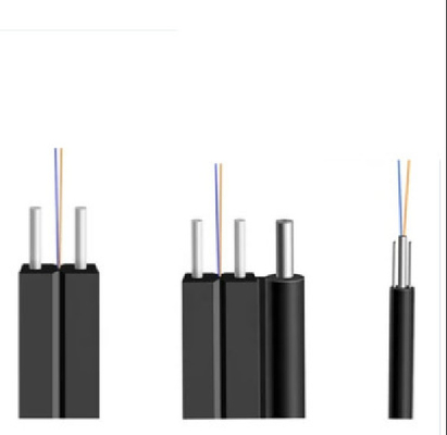 G657A2 Optical Fiber Cable Single Mode Outdoor Indoor black