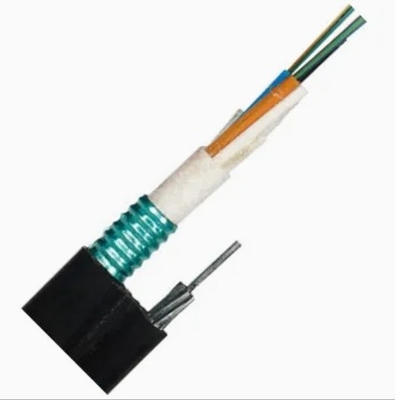 PE or LSZH Jacket Outdoor Armored Fiber Optic Cable with G652D Fiber and Steel Tape Shield