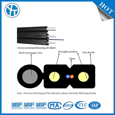 200N Tensile Strength Indoor FTTH Drop Cable Yofc Fiber for Seamless Connectivity
