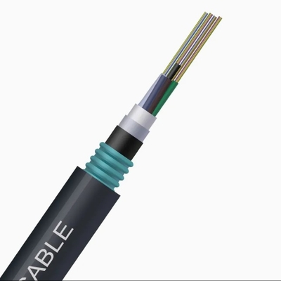 Highly Durable PBT Loose Tube Fiber Wire  GYTA53 with Burial Design and Aluminum Alloy Armored Material