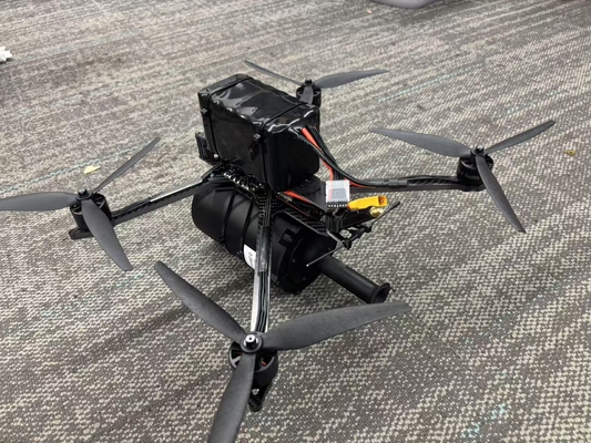 FPV Fiber Quadcopter Drone With Camera 15km 0.28mm High Tensile 60-70N